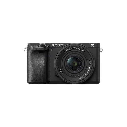 Sony Alpha A6400 w/16-50mm f/3.5-5.6 Lens - Black: Compact System Camera