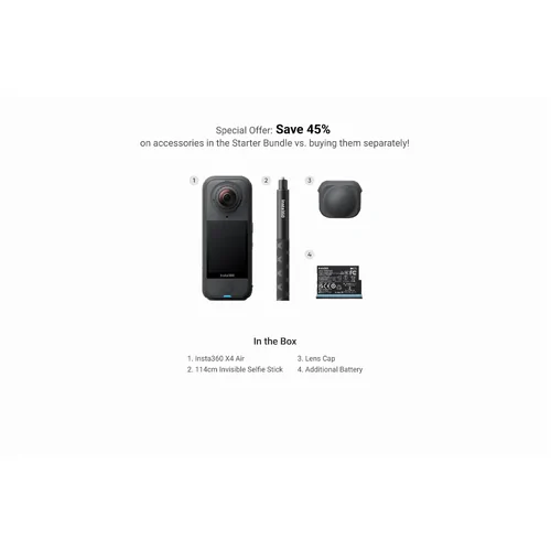 Insta360 X4 Air Starter Bundle