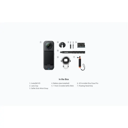 Insta360 X5 Pro Dive Bundle