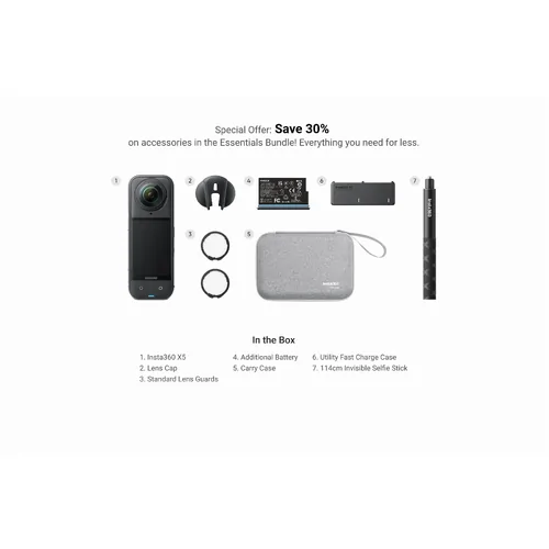 Insta360 X5 Essentials Bundle