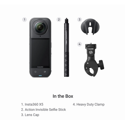 Insta360 X5 Motorcycle Multiview Bundle