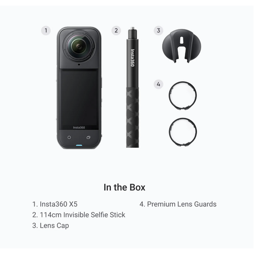 Insta360 X5 Premium Lens Guards Bundle