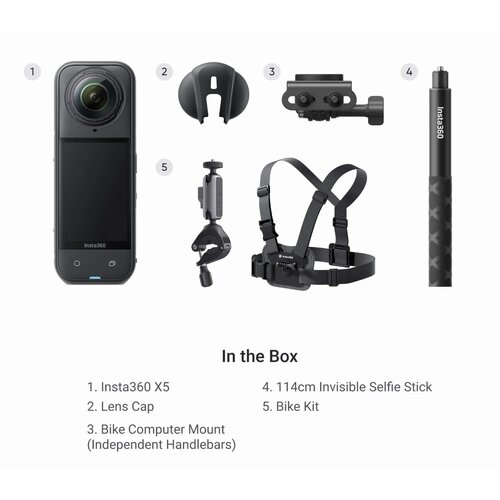 Insta360 X5 Road Cycling Bundle (Independent)