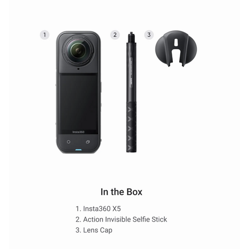 Insta360 X5 Snowboard Bundle