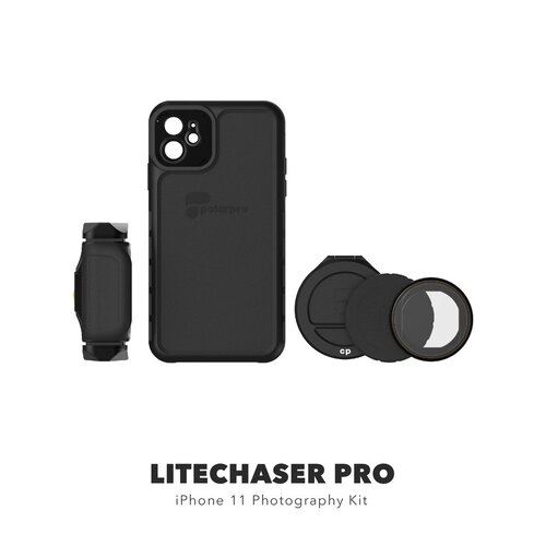 Polarpro Litechaser Pro - Mobile Filter System - Photography Kit [Phone Model: iPhone 11]