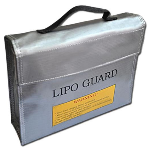 LIPO Guard Safety Fire-Resistant Charging Bag - Large (235 x 65 x 180 mm)