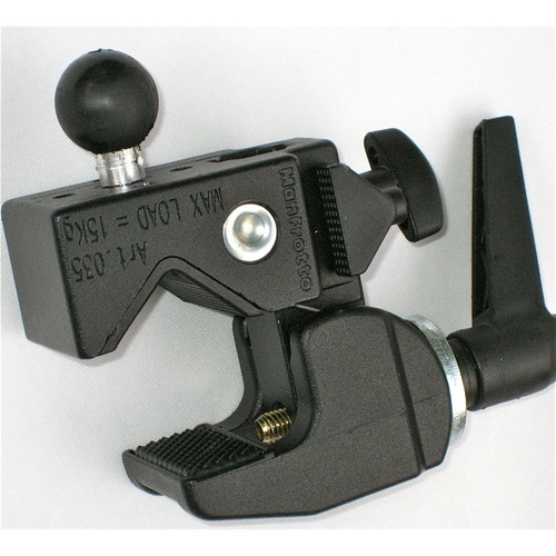 Manfrotto SuperClamp 035 with Ball Adapter