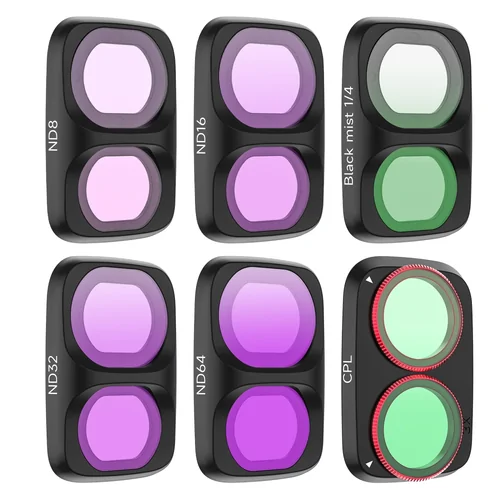 Sunnylife Osmo Pocket 4P 6 Filter Mixed Pack