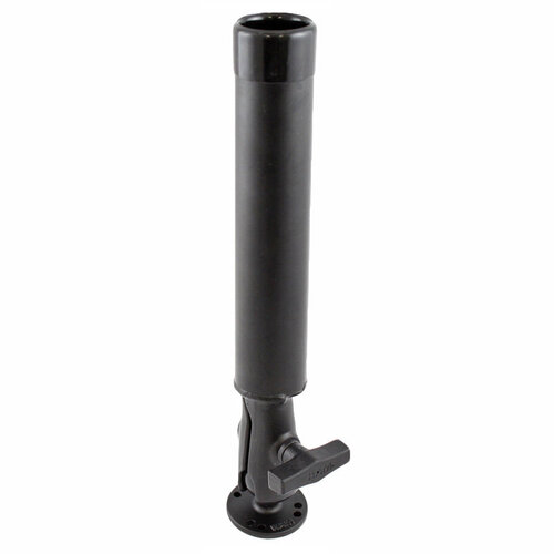 RAM Tube Fishing Rod Holder with Round Ball Base