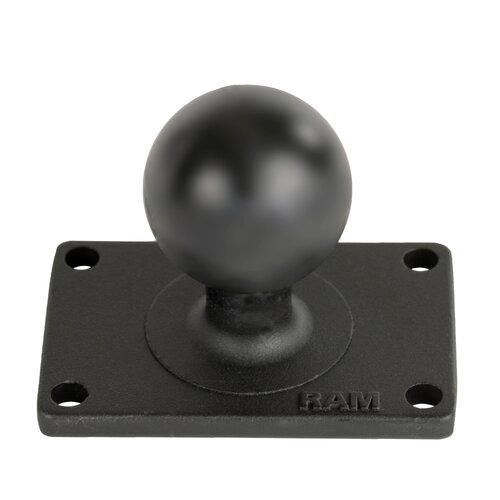 RAM Ball Base with 1.5" x 2.5" 4-Hole Pattern - C Size