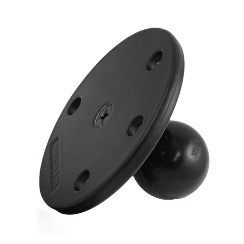 RAM Large Round Plate with Ball and Steel Reinforced Bolt