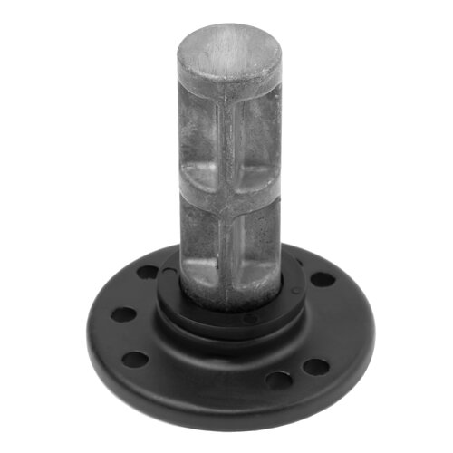 RAM Round Base Plate with 1/2" NPT Post