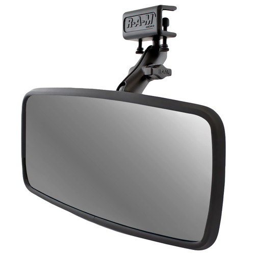 RAM Glare Shield Clamp Mount with Rear View Mirror