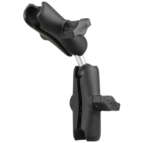 RAM Double Socket Arm with Dual Extension and Ball Adapter - B Size
