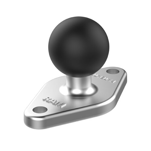 RAM Chrome Diamond Ball Base