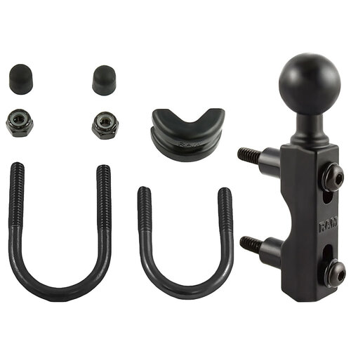 RAM Motorcycle Brake/Clutch Reservoir & Handlebar Ball Base