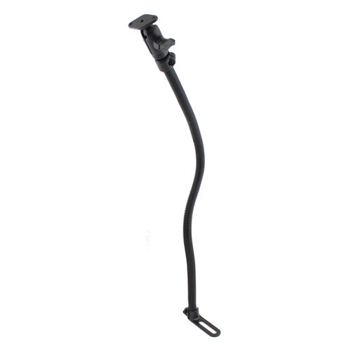 RAM Pod I Vehicle Mount with 30" Aluminum Rod and Diamond Plate