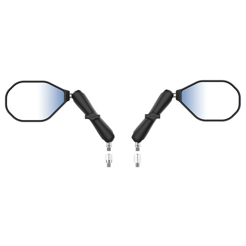 RAM Tough-Mirror Kit with M10-1.25 Bases + Reverse Adapter - Long Arm