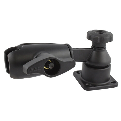 RAM Horizontal Swing Arm Mount with Single Socket Arm