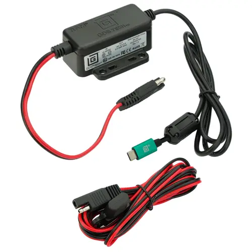 GDS Modular 10-30V Hardwire Charger with Male USB Type-C