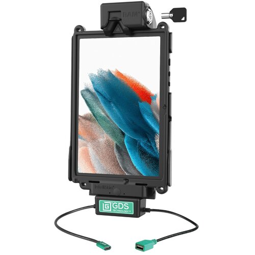 Locking GDS Tough-Dock + Single USB-A for Samsung Tab A8 10.5" SM-X200