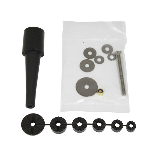 RAM Fork Stem Mount Hardware Pack with Rubber Expansion Plug