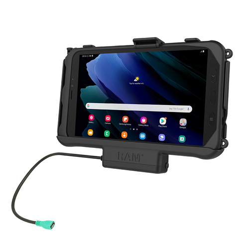 RAM EZ-Roll'r Powered Dock for Samsung Tab Active5 & 3