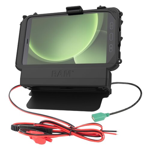 RAM Power + Data Dock for Tab Active5 & 3 with Speaker Box