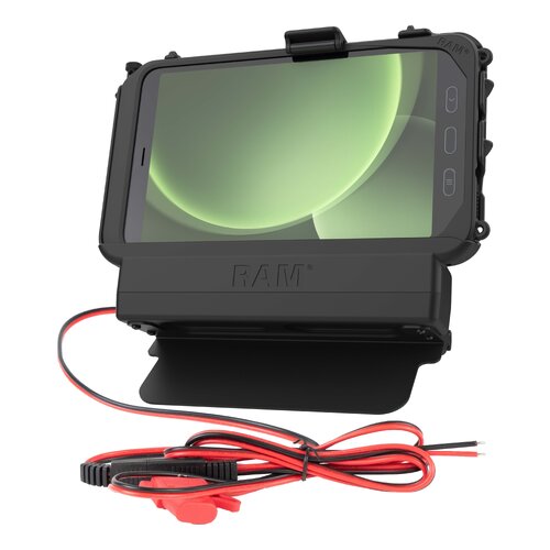 RAM Powered Dock for Tab Active5 & 3 with Speaker Box