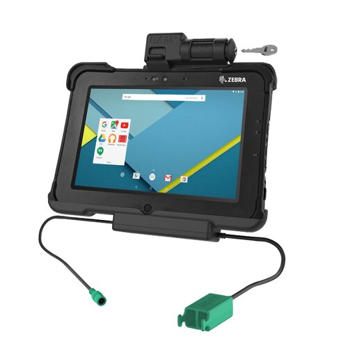GDS Key Locking Power + Dual USB Dock for Zebra XSLATE L10