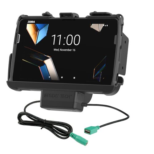 RAM Tough-Dock Power + Data for Zebra ET401 & ET4x 8"