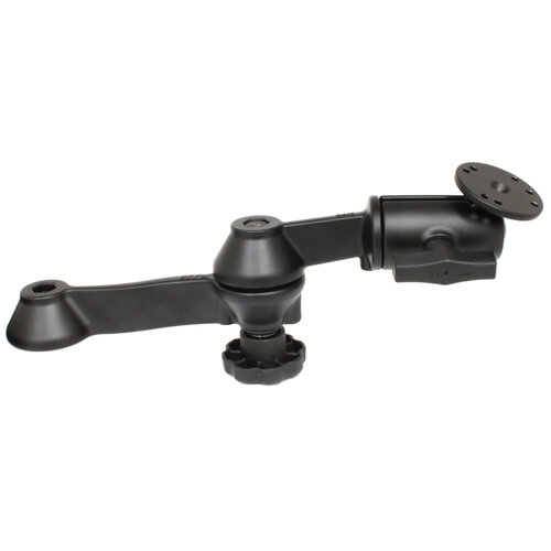 RAM 12" Double Swing Arm with Round Plate - C Size