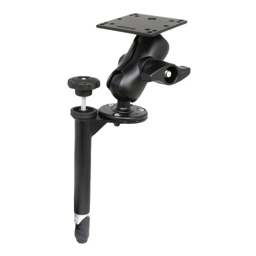 RAM 8" Upper Pole with Double Ball Mount and 100x100mm VESA Plate