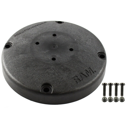 RAM Round Platform Base with AMPS Hole Pattern