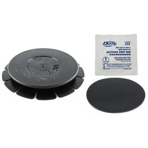 RAM® Black Rose Adhesive Plate for Suction Cups