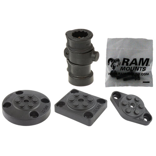 RAM Adapt-A-Post with RAM Pin-Lock Drill-Down Accessories