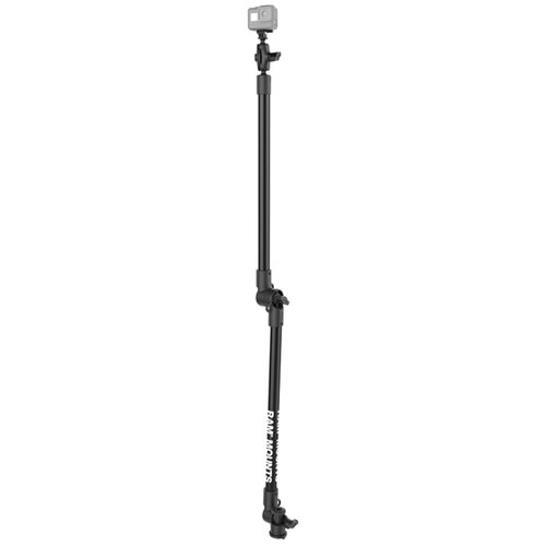 RAM Tough-Pole Camera Mount with Double Pipe & RAM Track-Node Base