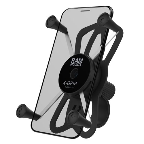 RAM X-Grip Large Phone Mount with RAM Tough-Strap Handlebar Base