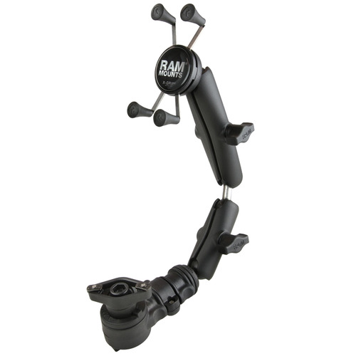 RAM Phone Mount for Wheelchair Armrests with Quick Release & Swivel