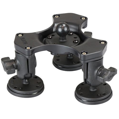RAM Triple Ball and Socket Magnetic Base with Ball