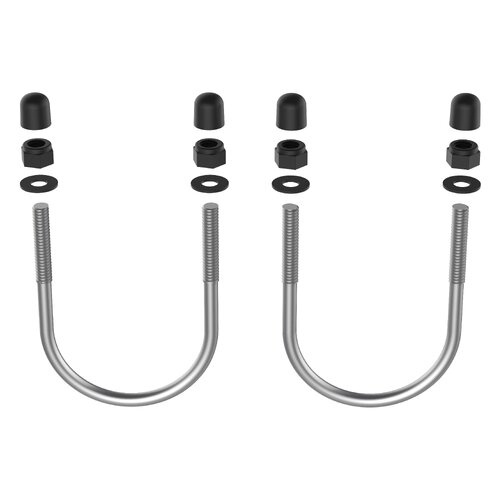 RAM U-Bolt Hardware for RAM Tough-Track 2" - 2.25" Rails