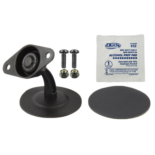 RAM Lil Buddy Adhesive Dash Mount with Diamond Plate