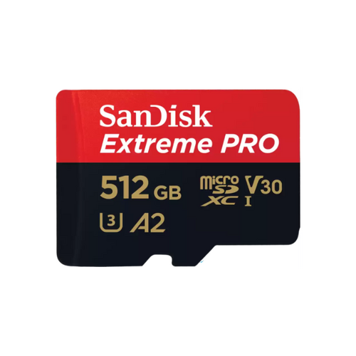 Sandisk Extreme Pro MicroSDXC 512GB 200MB/S Read, 140MB/S Write