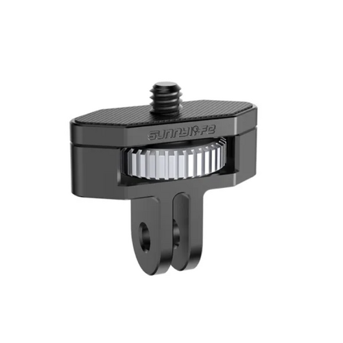 1/4" GoPro Metal Adapter 360 Rotation Aluminium Alloy Adapters for Action Cameras / Gimbals / SLRs