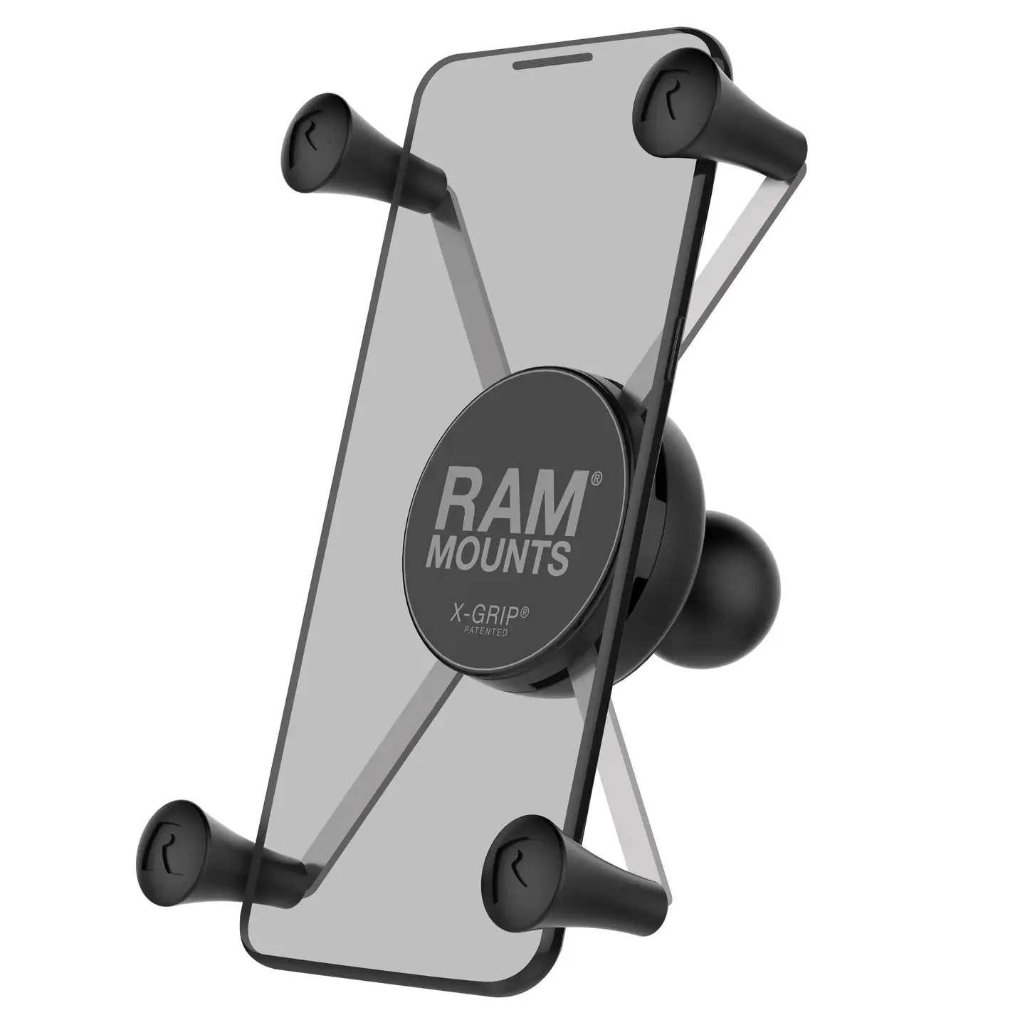 RAM-HOL-UN10BU_1_1440x RAM X-Grip Large Phone Mount with ATV/UTV Rail Base - Image 1