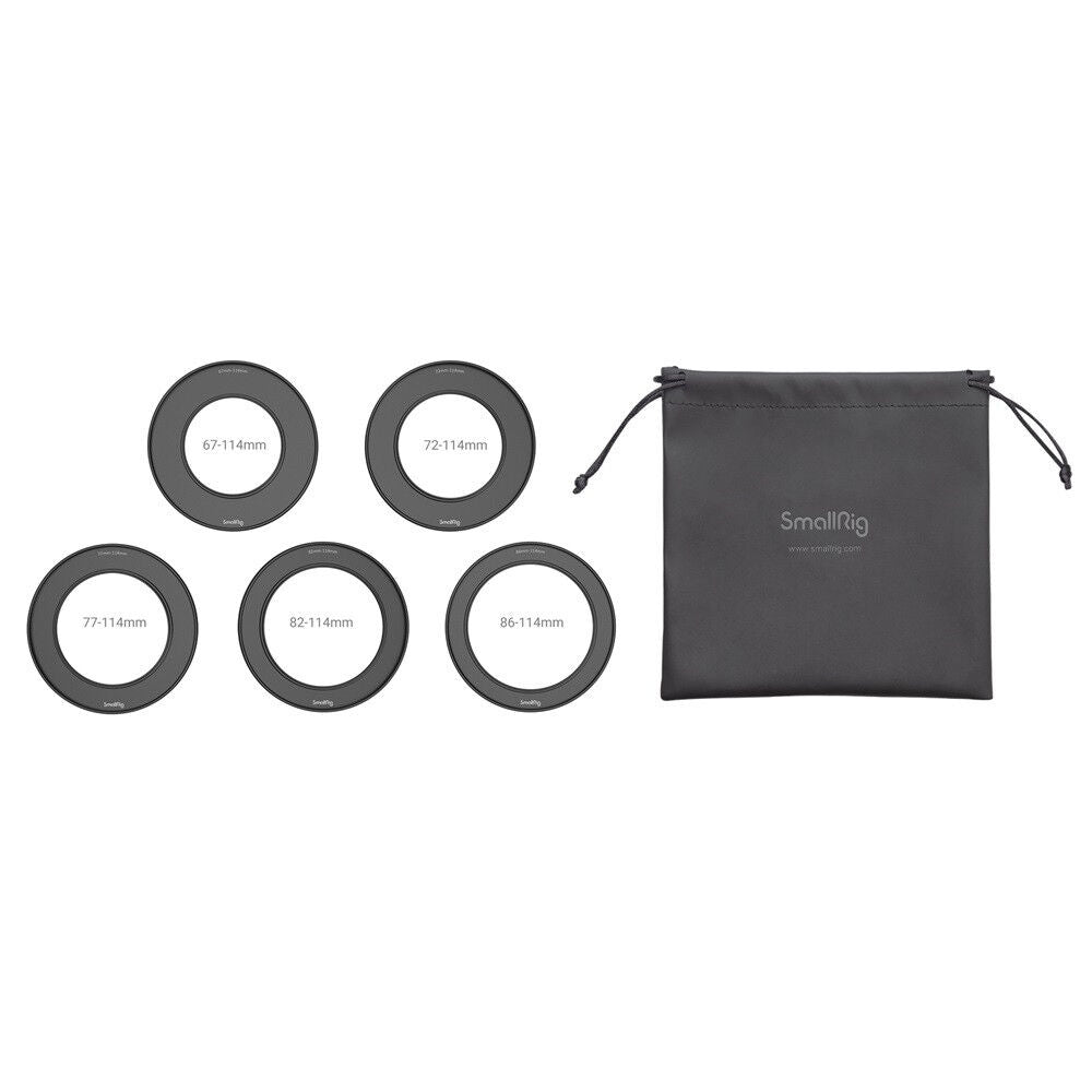 images SmallRig Screw-In Reduction Ring Set (67mm/72mm/ 77mm/82mm /86-114mm) - Image 1