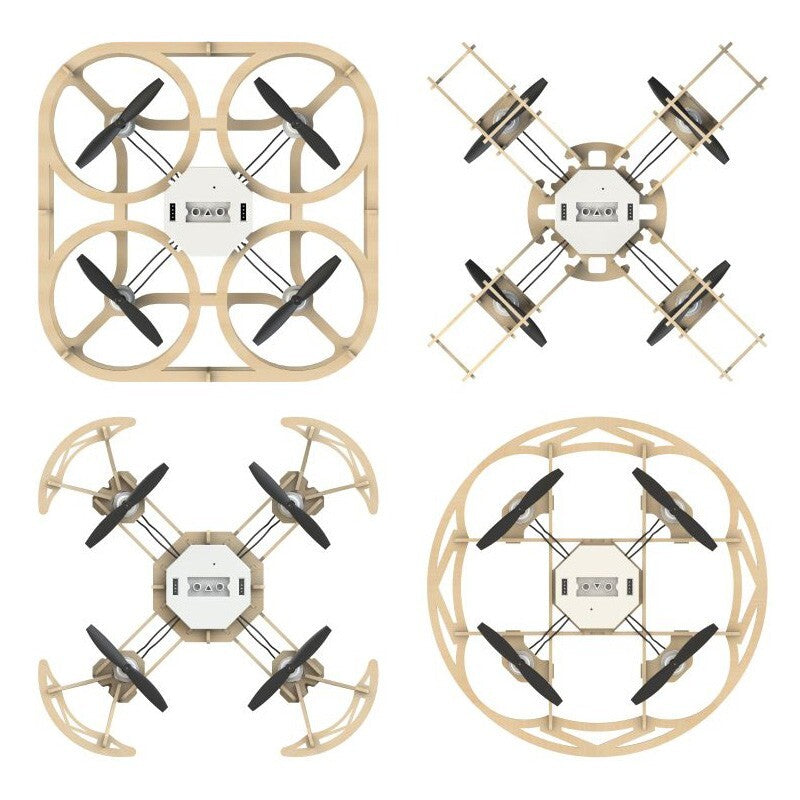 images Airwood 4-in-1 Wooden Drone Kit - Image 1