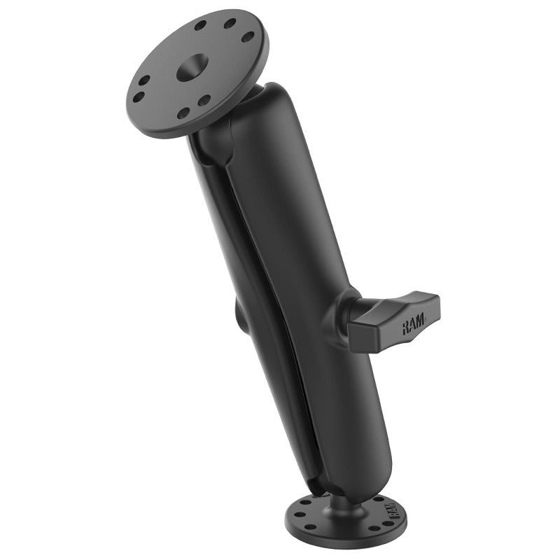 images RAM Double Ball Mount with Two Round Plates - C Size Long - Image 1