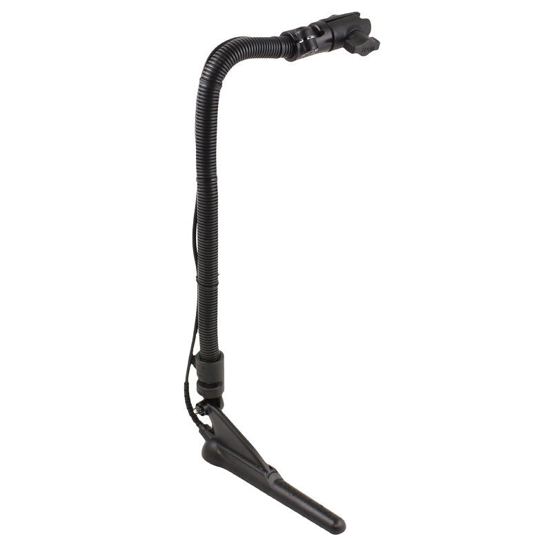 images RAM Transducer Mount with 18" Aluminum Rod and Socket Arm - Image 1