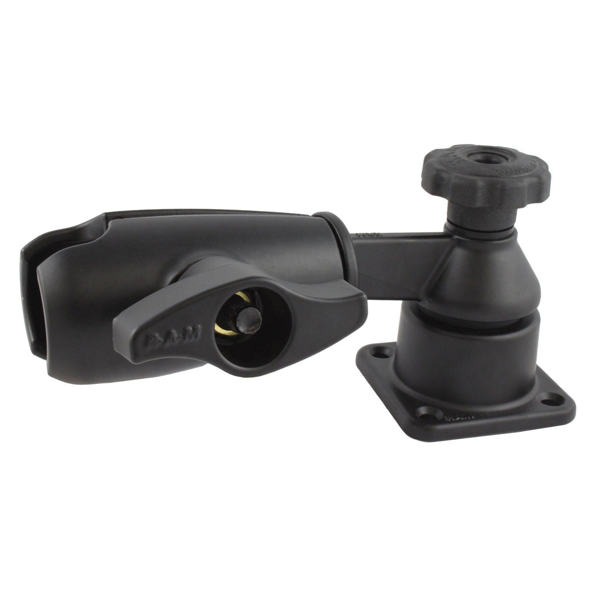 images RAM Horizontal Swing Arm Mount with Single Socket Arm - Image 1